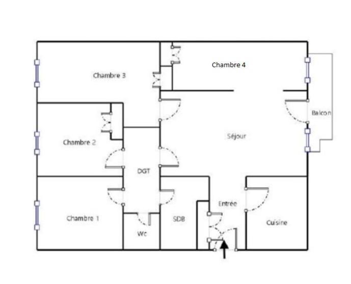 Residence Du Parc Des Tilleuls De Lyon 82 M2 Pkg Free 외부 사진